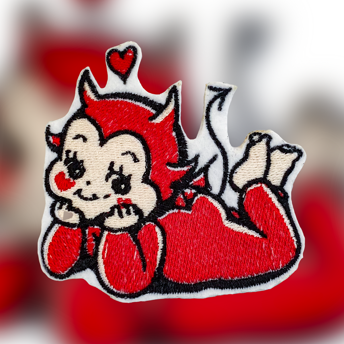 Embroidered Patch - Devil Baby