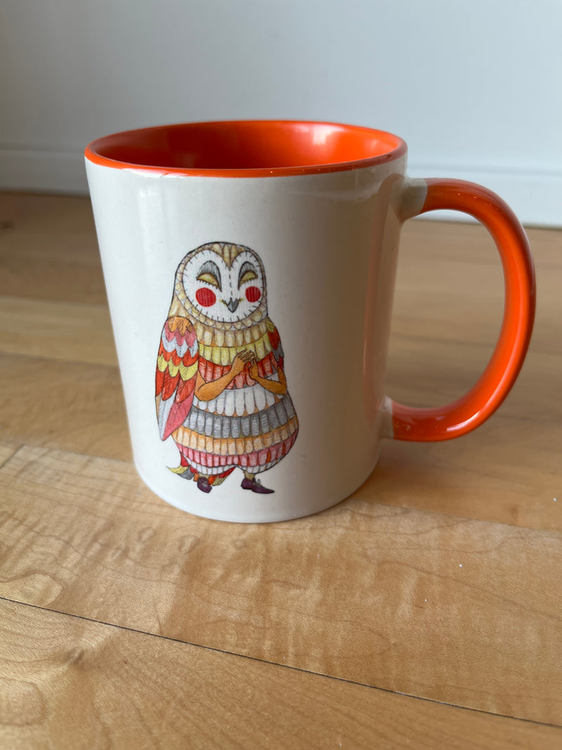 Owl Lady Mug