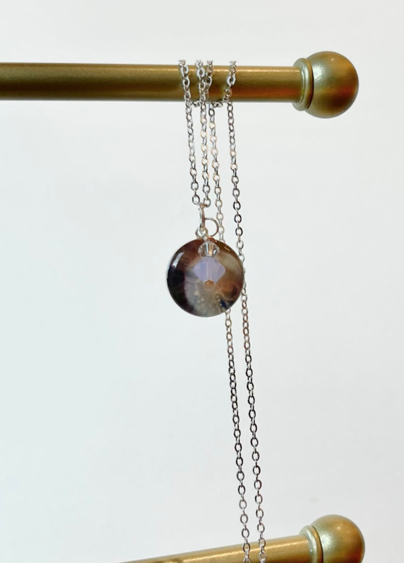 Crystal Birthstone Necklace - October