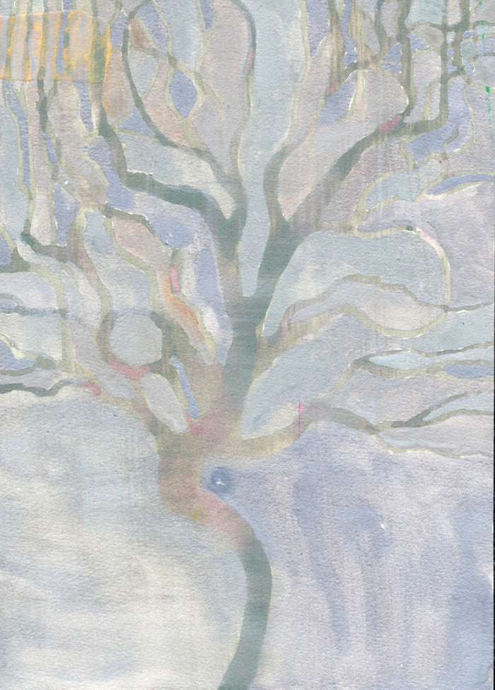 Curly Tree with Silver — Study