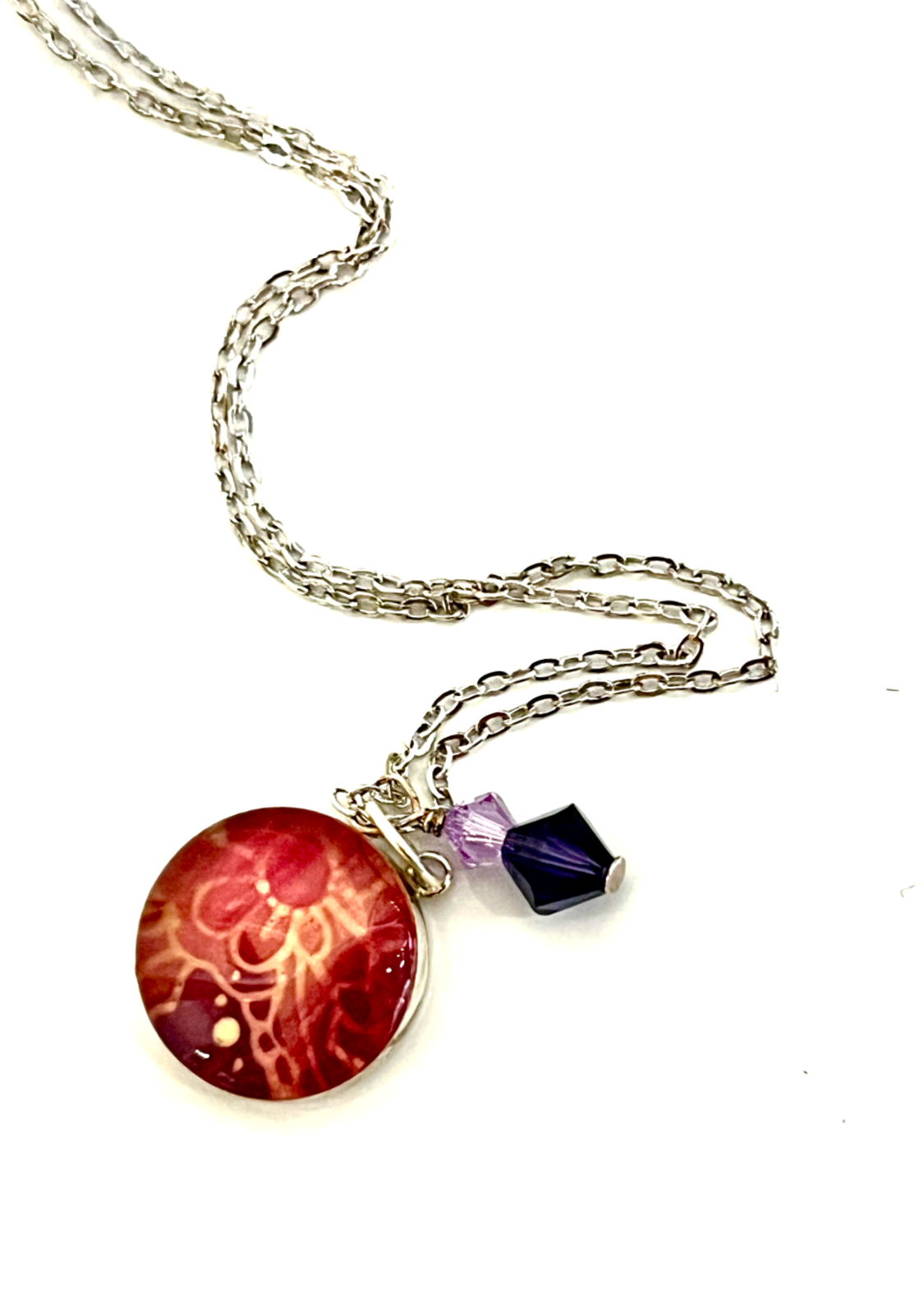 Crystal Birthstone Necklace - February