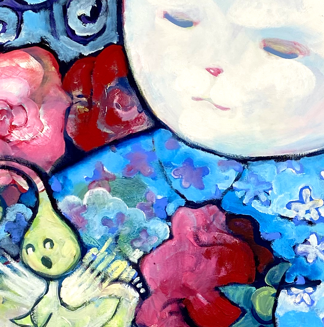 Bunny Love — Original Artwork by Nancy Tobin