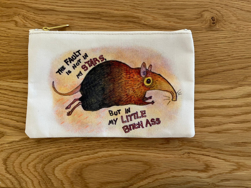 Shrew - Pouch by Sadie Rothenberg -Small