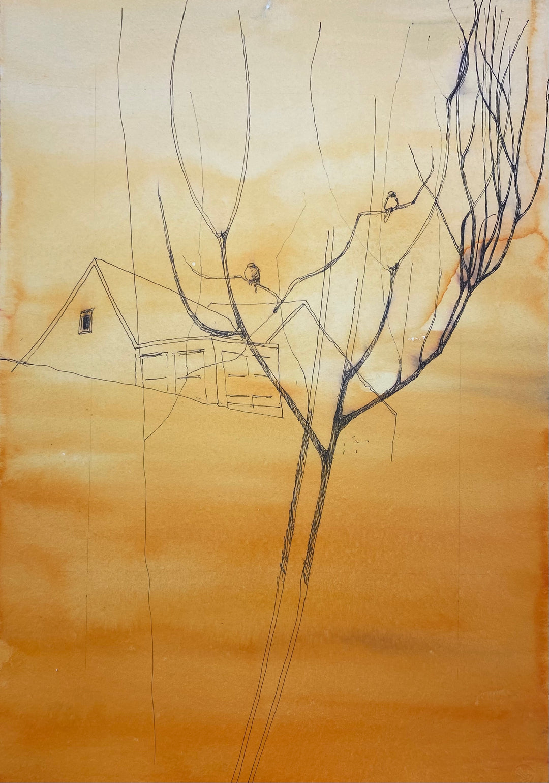 Sundown — Original Artwork by Nancy Tobin