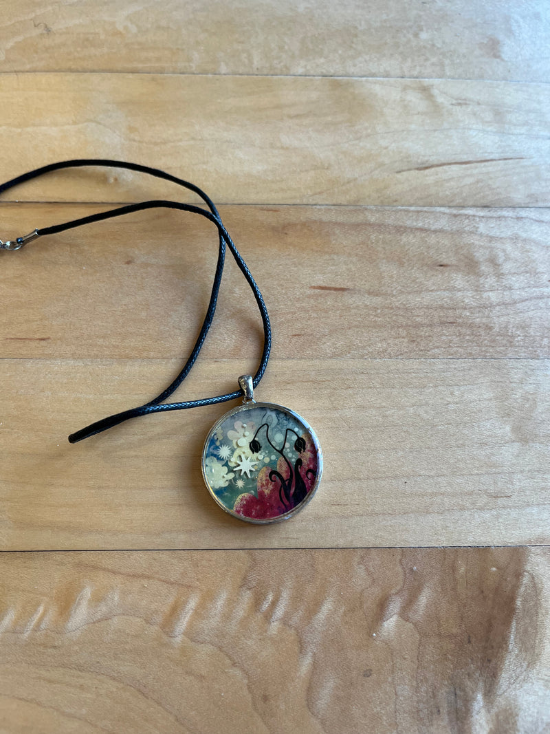 Twilight Large Choker - Handmade Art Necklace / Nancy Tobin