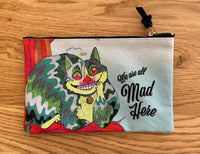 Cheshire Cat - Pouch by Sadie Rothenberg - Small