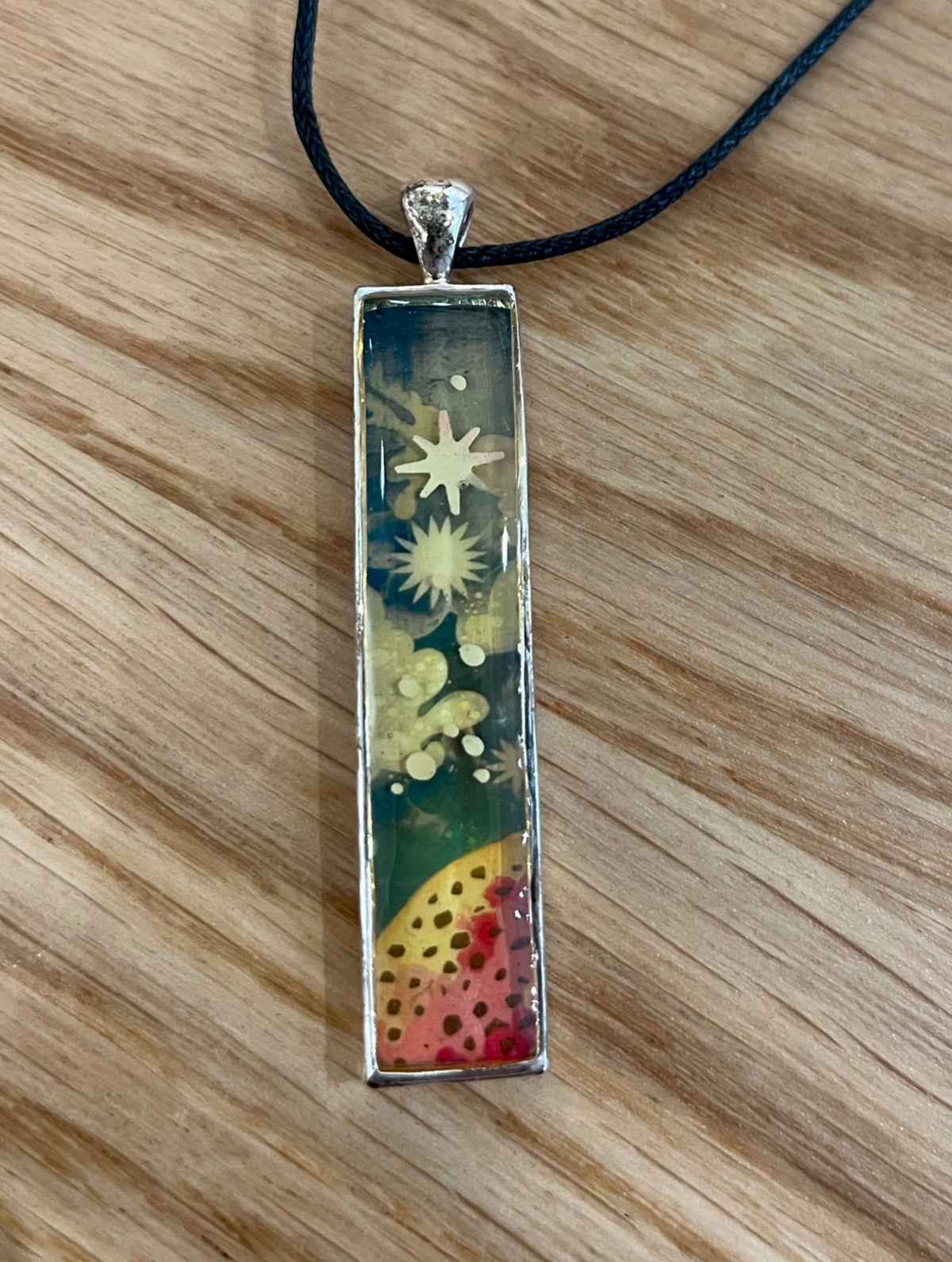 Sparkle Magic - Handmade Art Necklace / Nancy Tobin