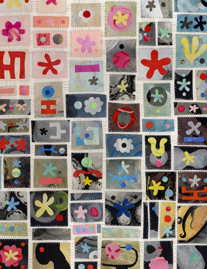 First Thaw — Original Artwork by Nancy Tobin - Painted Paper Collage