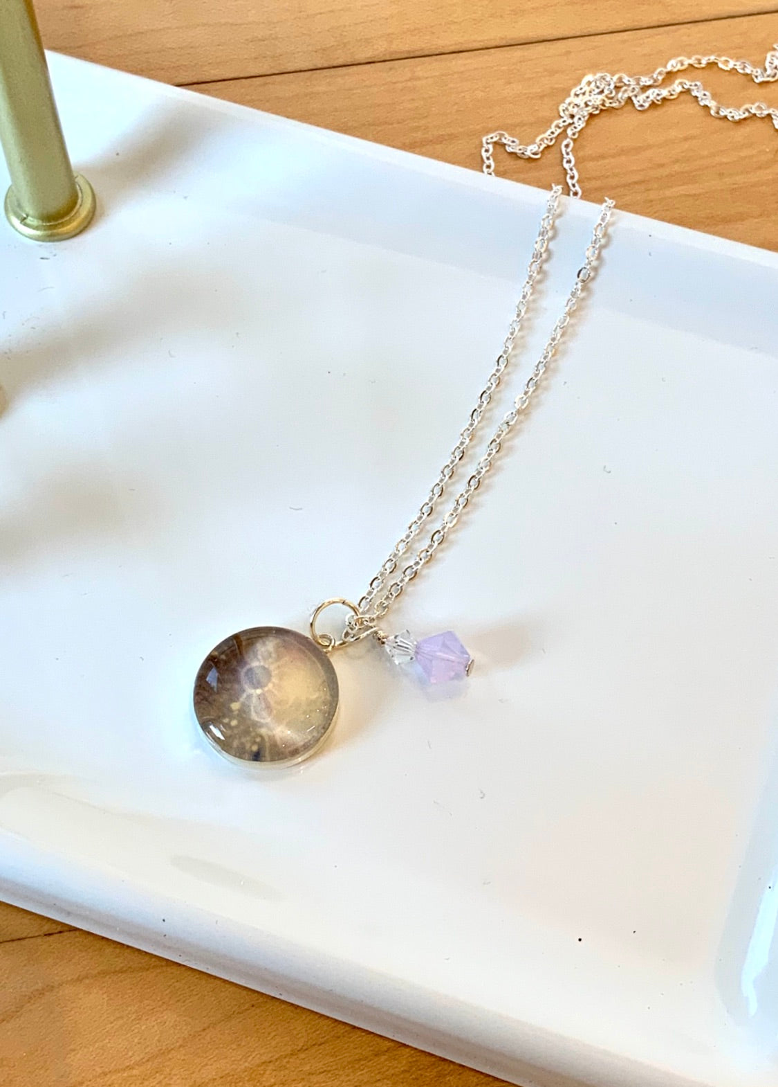 Crystal Birthstone Necklace - October