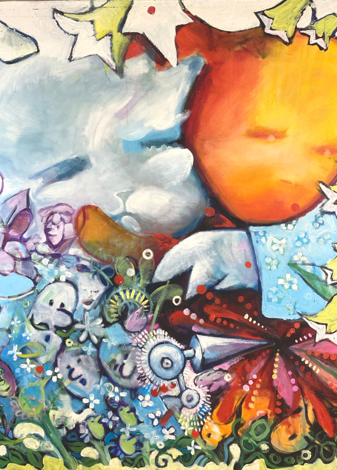 Bunny Bomb — Original Artwork by Nancy Tobin