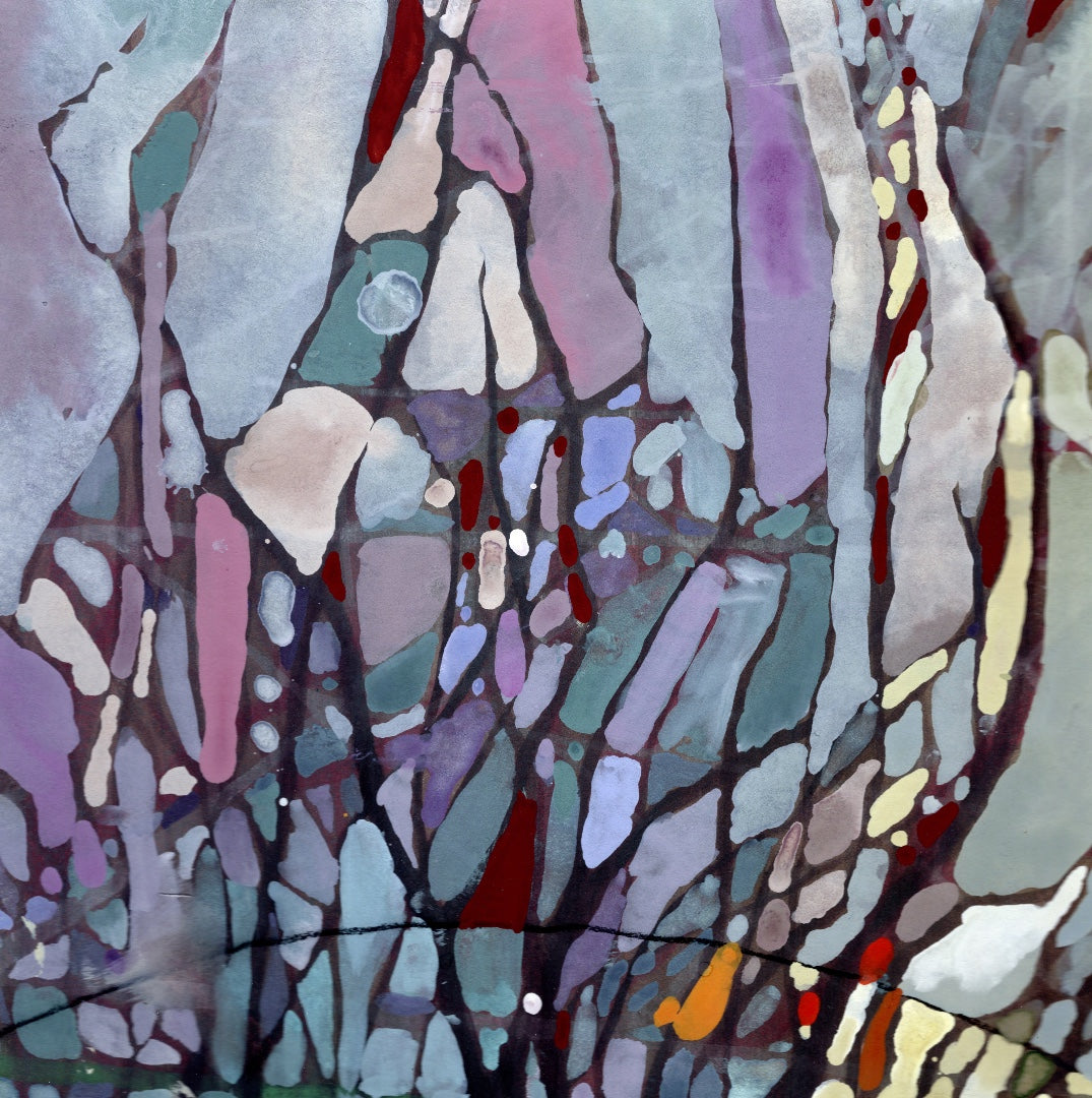 Burning Bush — Original Artwork by Nancy Tobin