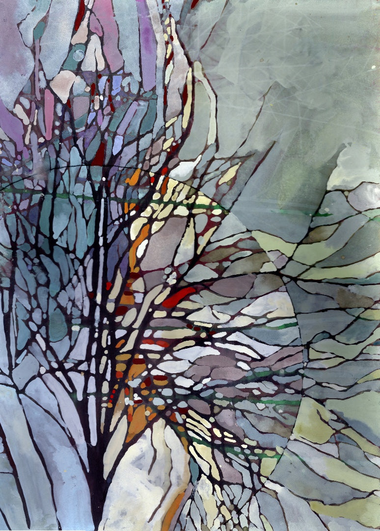Burning Bush — Original Artwork by Nancy Tobin