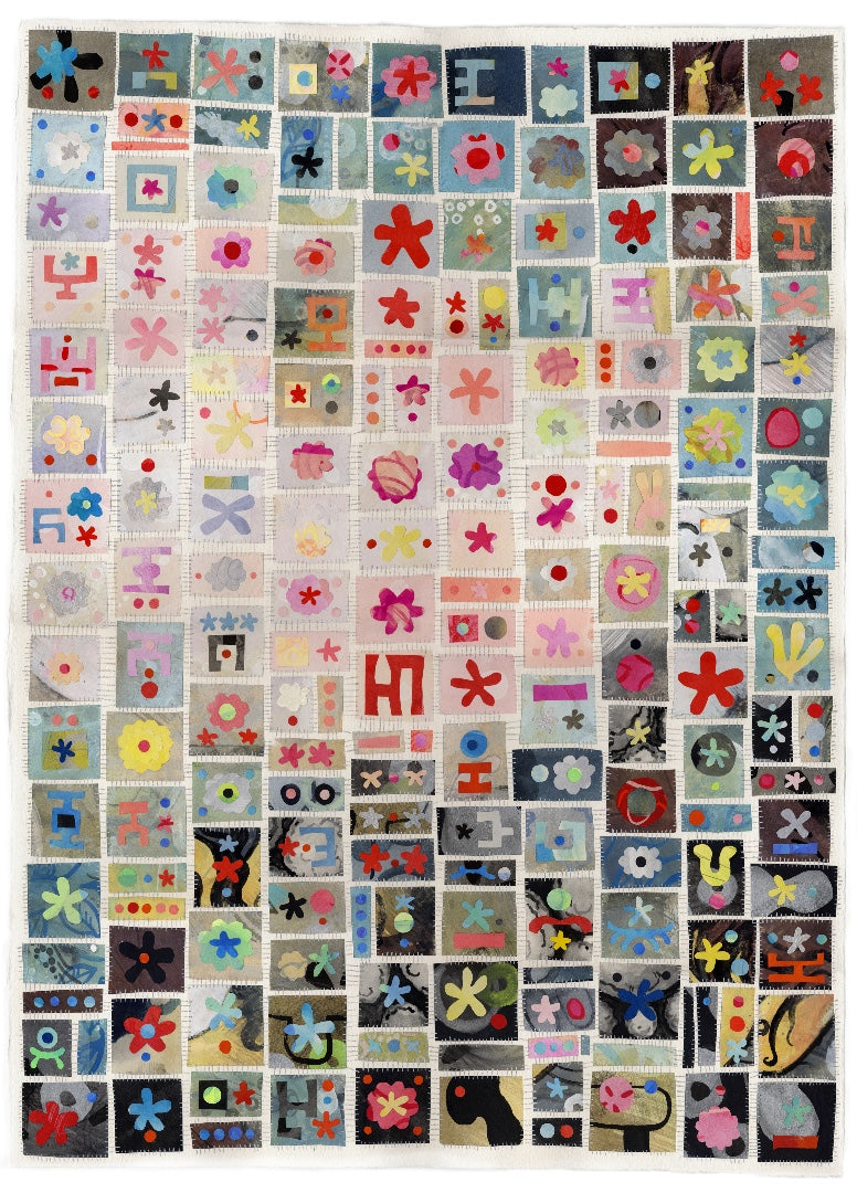 First Thaw — Original Artwork by Nancy Tobin - Painted Paper Collage