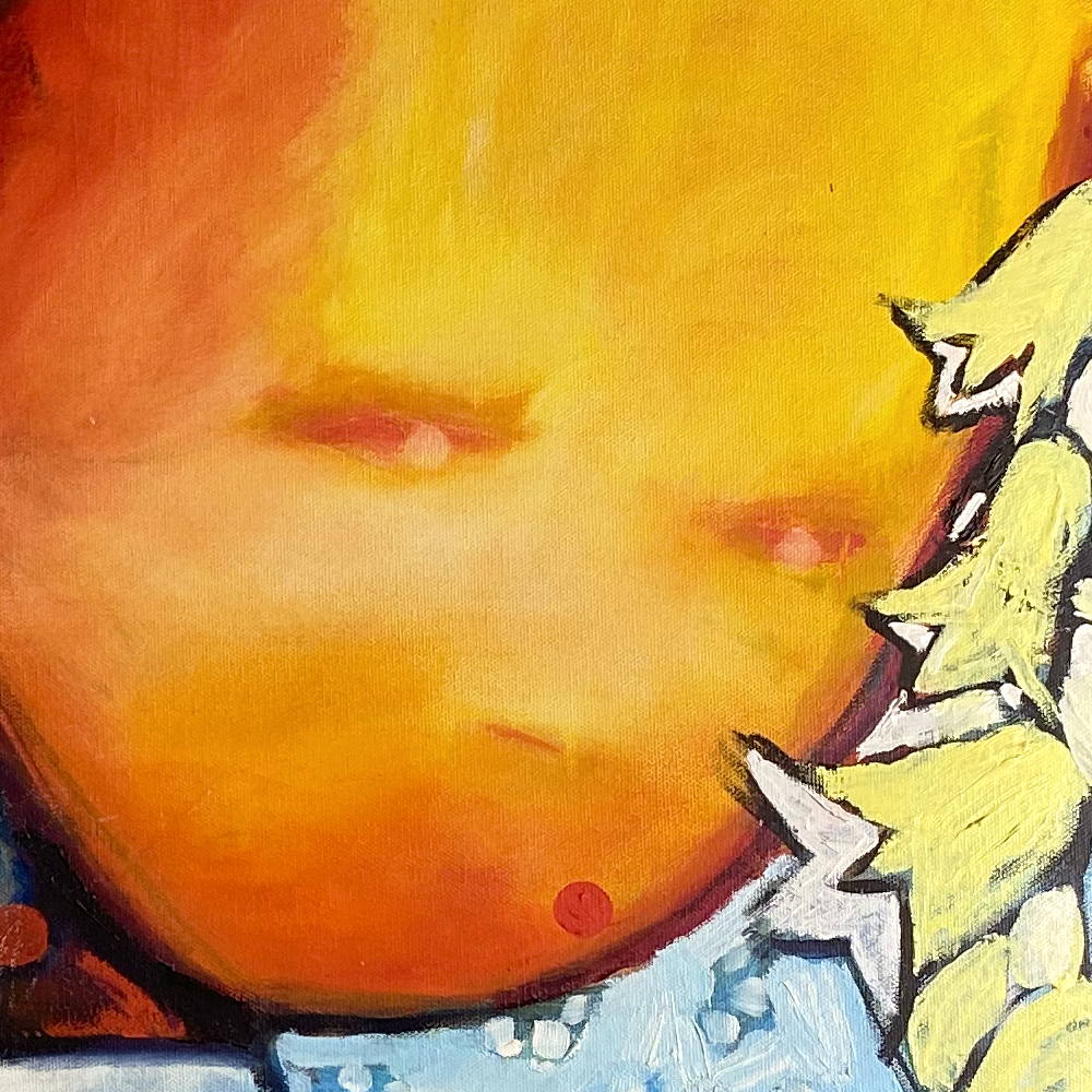 Bunny Bomb — Original Artwork by Nancy Tobin