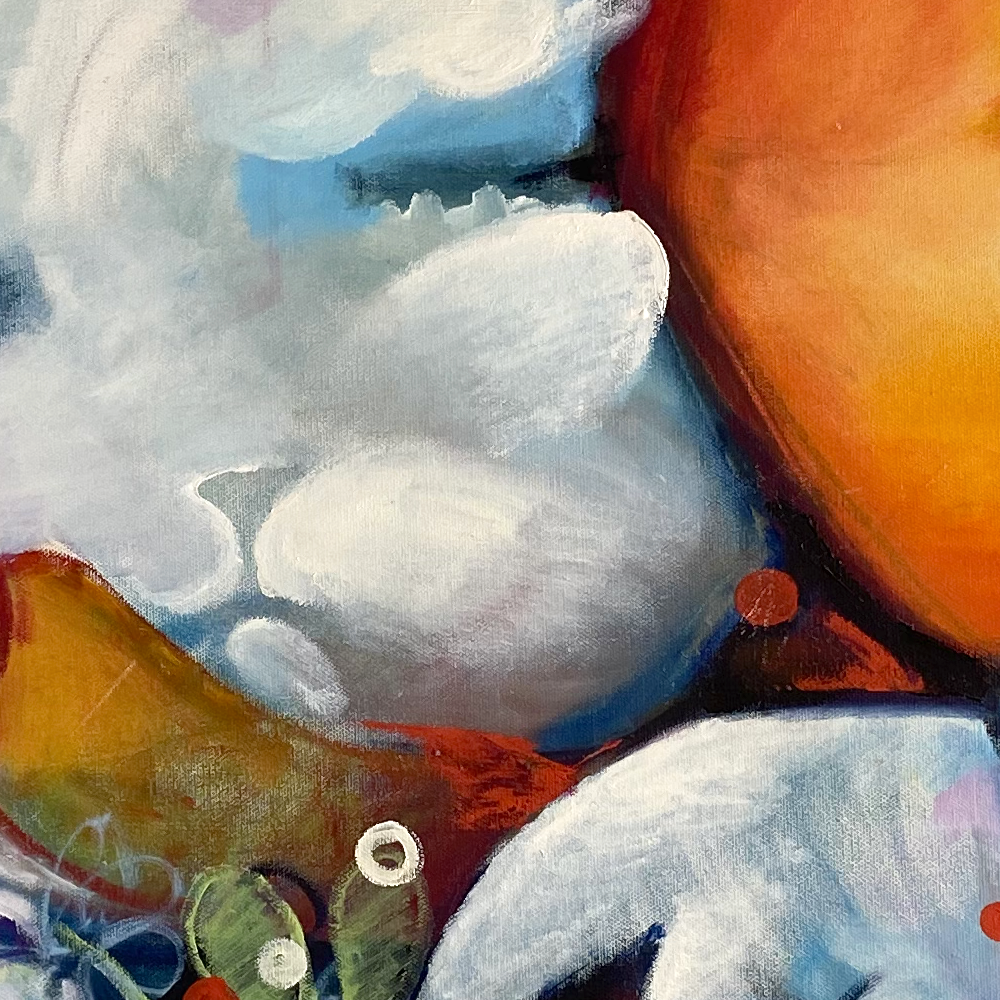 Bunny Bomb — Original Artwork by Nancy Tobin