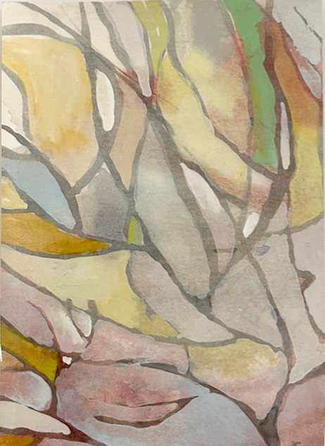 Morning Walk III — Original Artwork by Nancy Tobin